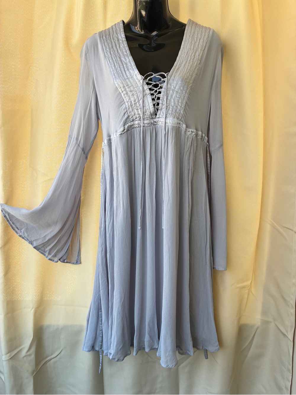 Anthropologie Ghost Small Belled Peasant Dress